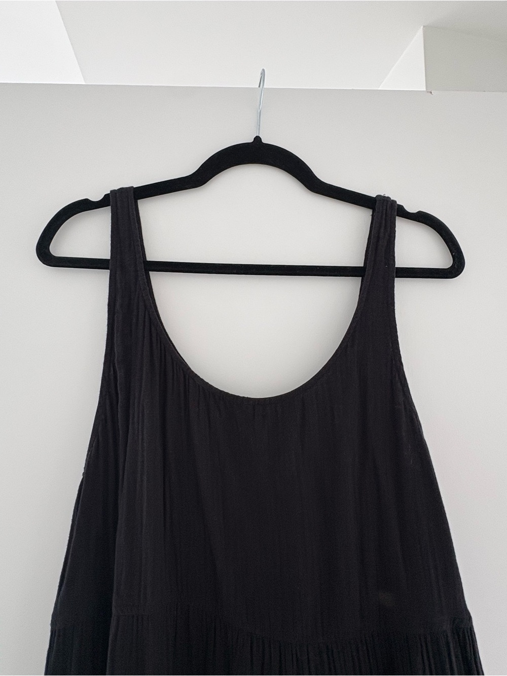 Wilfred Free Maxi dress black cotton M - Picture 2 of 6